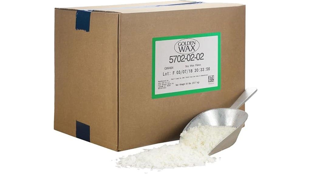 large 45 lb soy wax