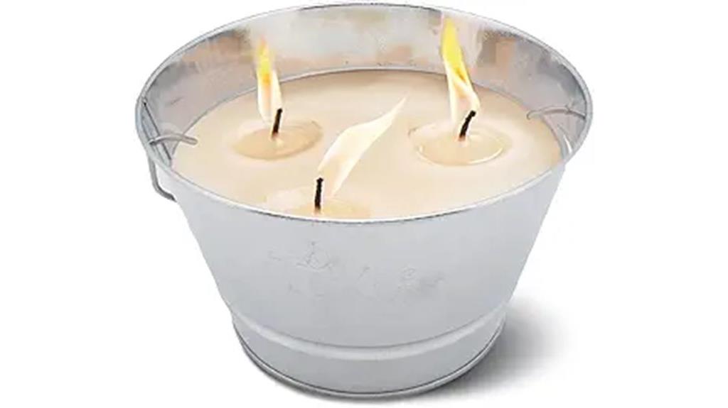 large citronella candle
