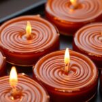 large double wick candles