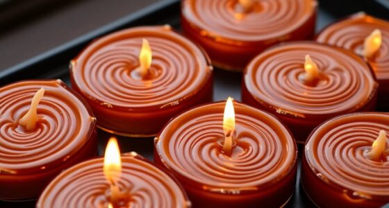 large double wick candles