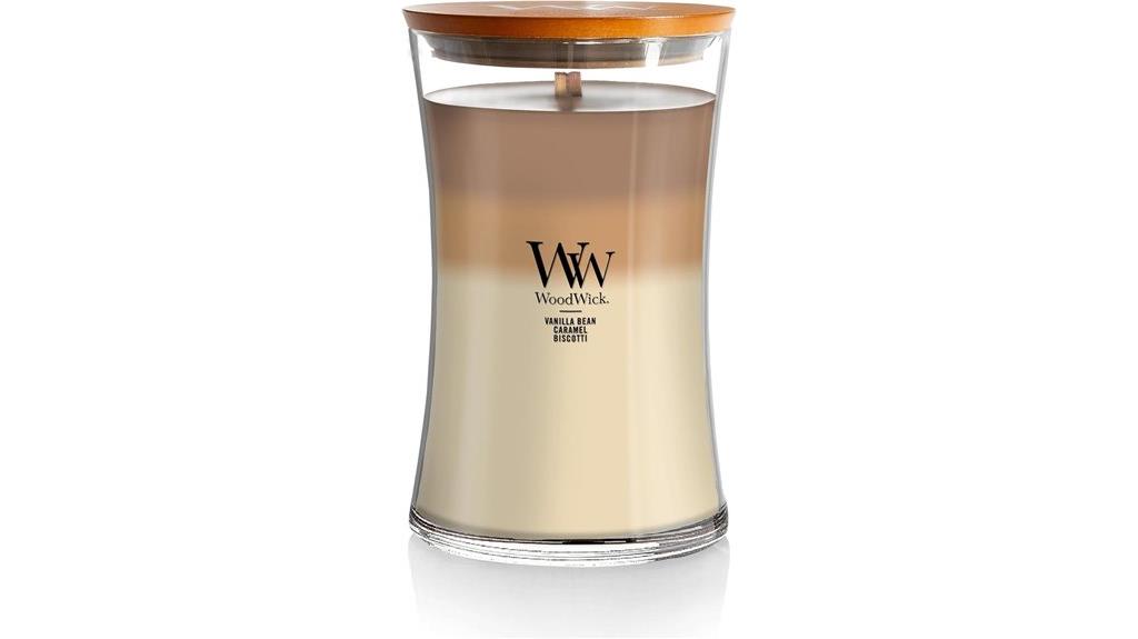 large hourglass trilogy candle