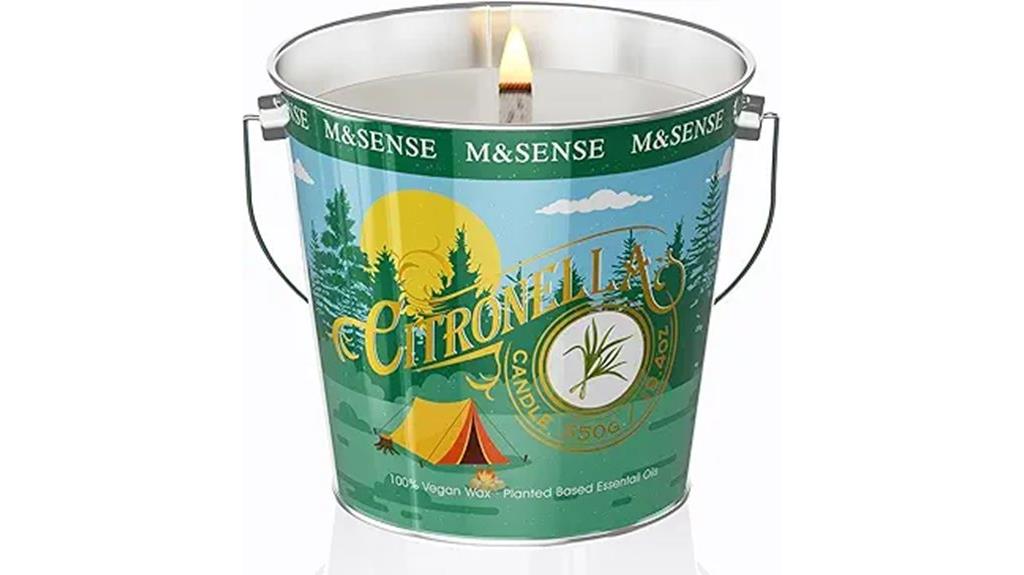 large outdoor citronella candle