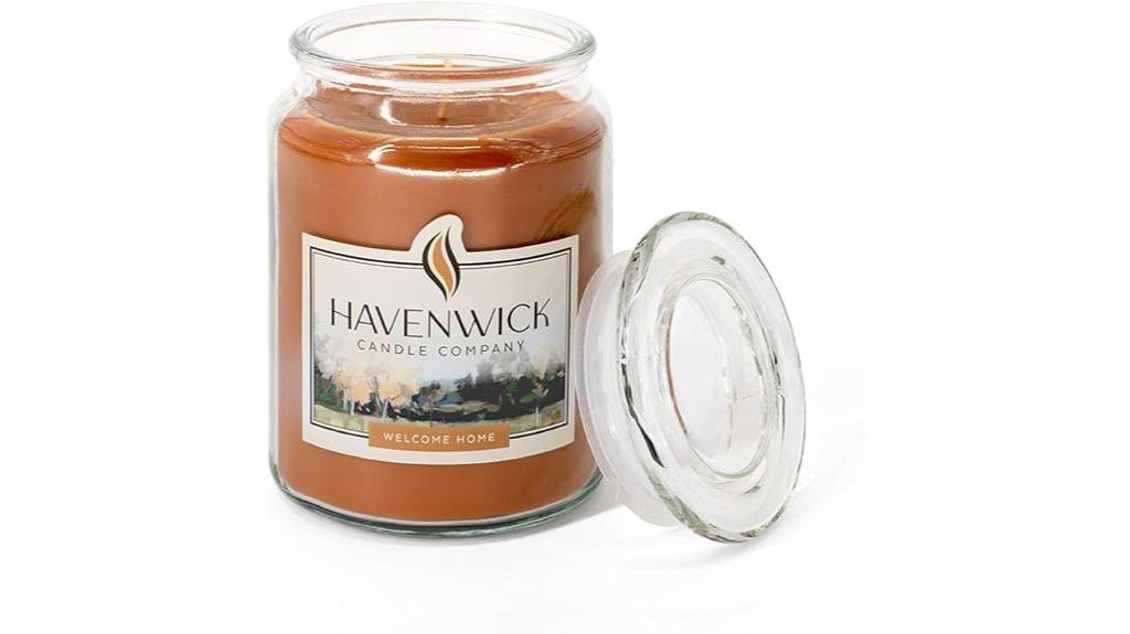 large soy candle jar