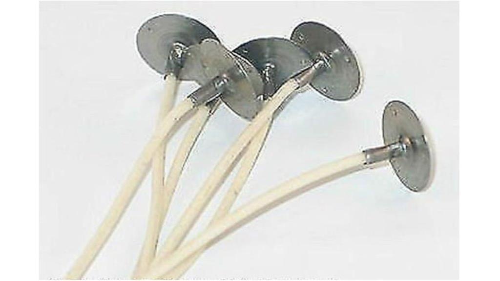 large zinc wick tabs