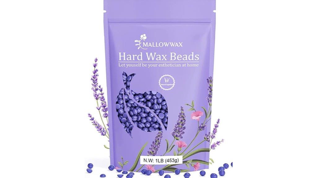 lavender hair removal beads