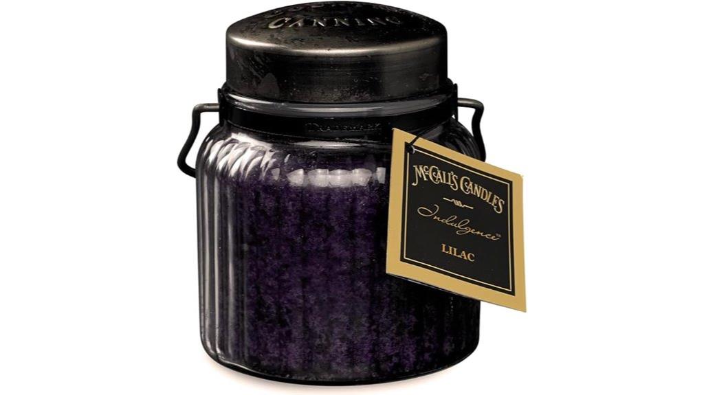 lilac scented candle