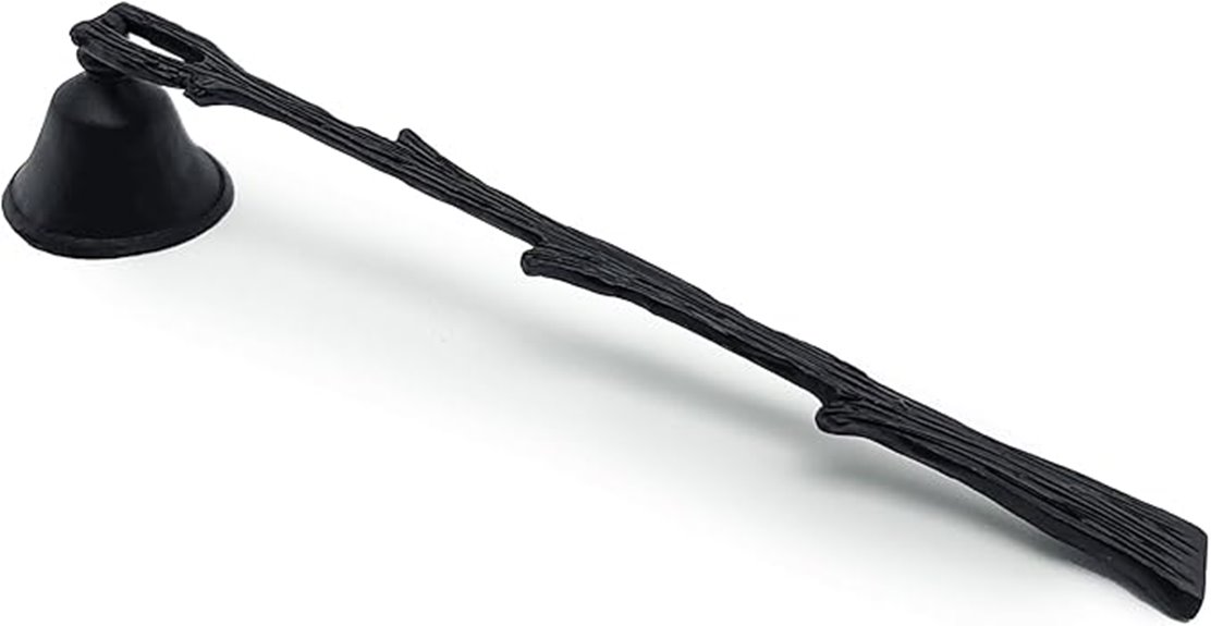 long handle black snuffer