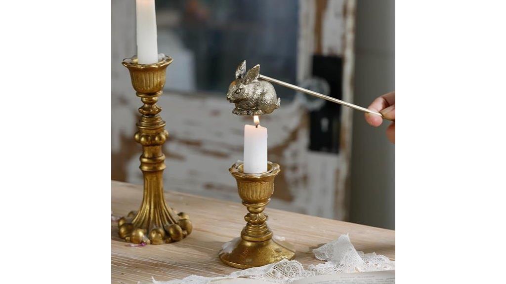 long handle candle snuffer
