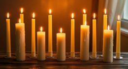 long lasting cozy candlelight
