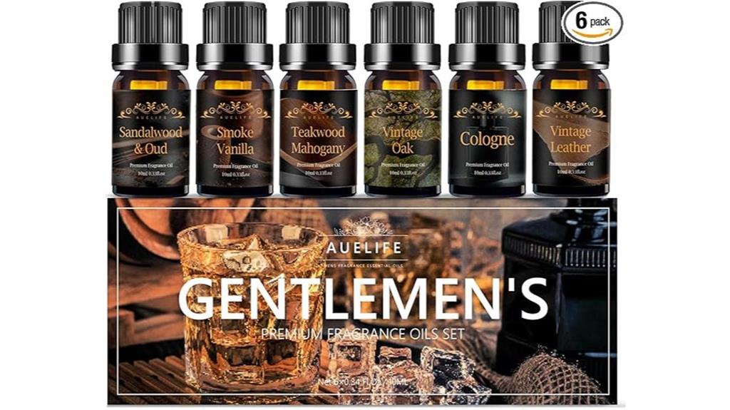 men s aromatherapy oil set