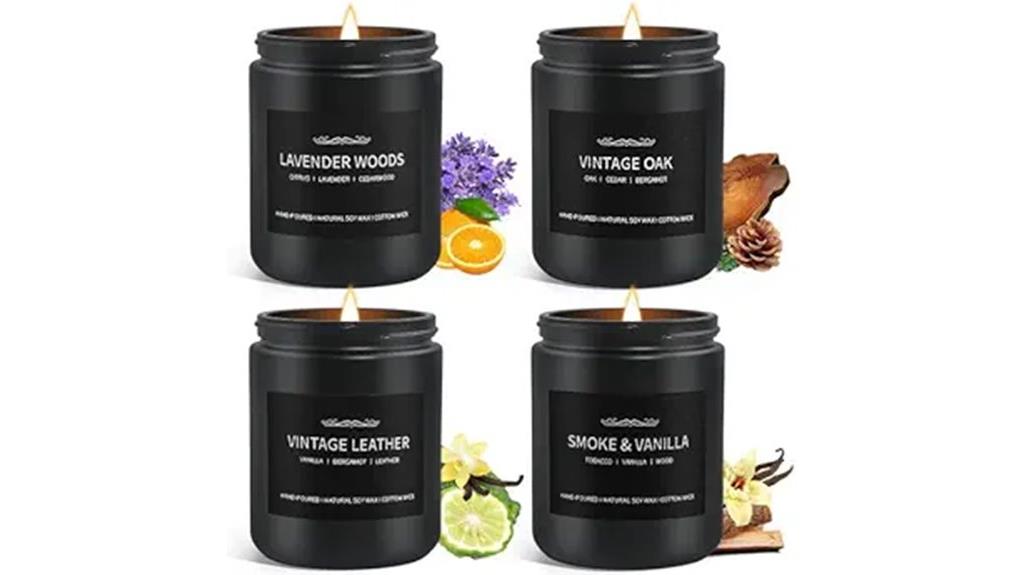 men s scented candle set