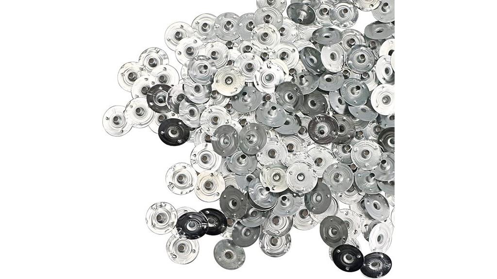 metal candle wick tabs