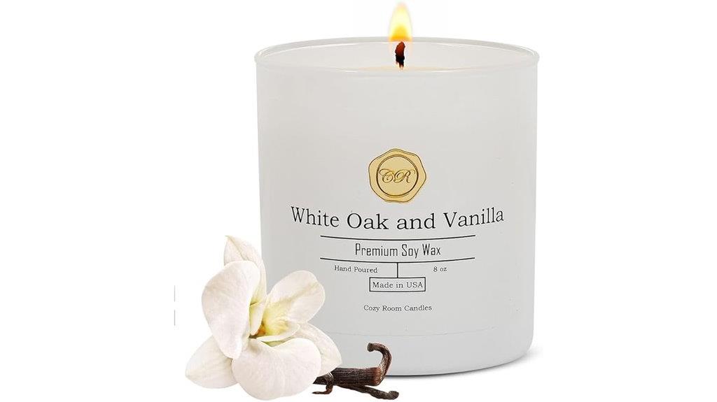 natural soy candle decor