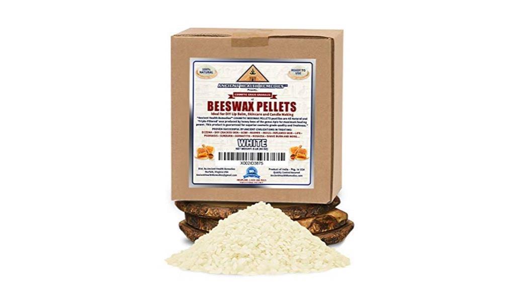 natural white cosmetic beeswax