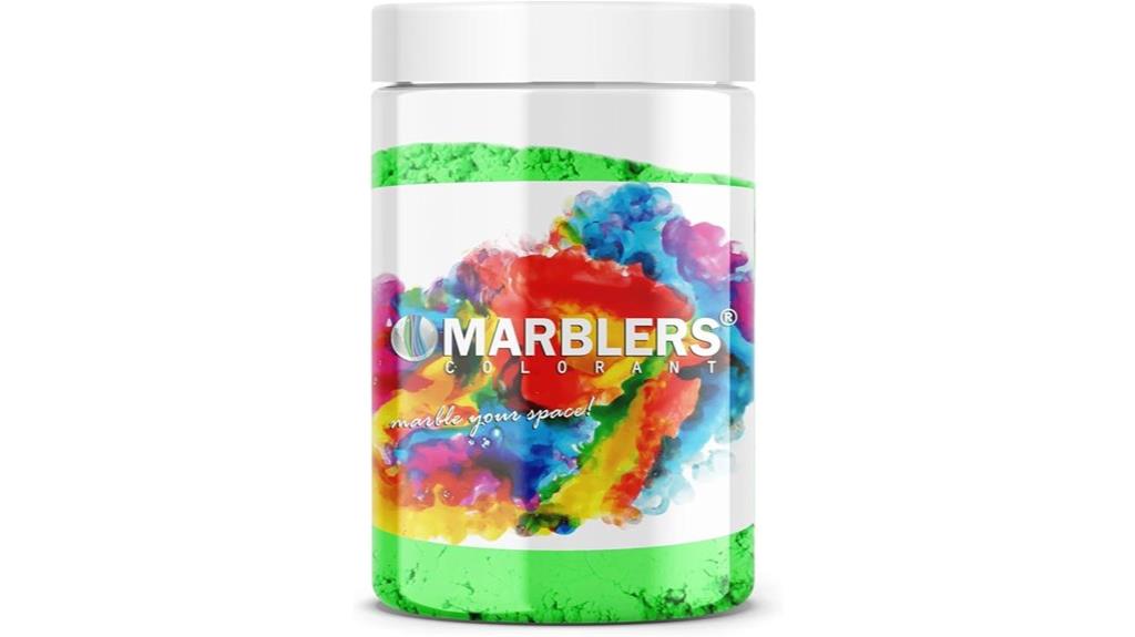 neon green fluorescent powder