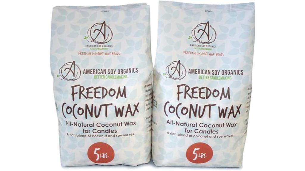 organic coconut soy wax
