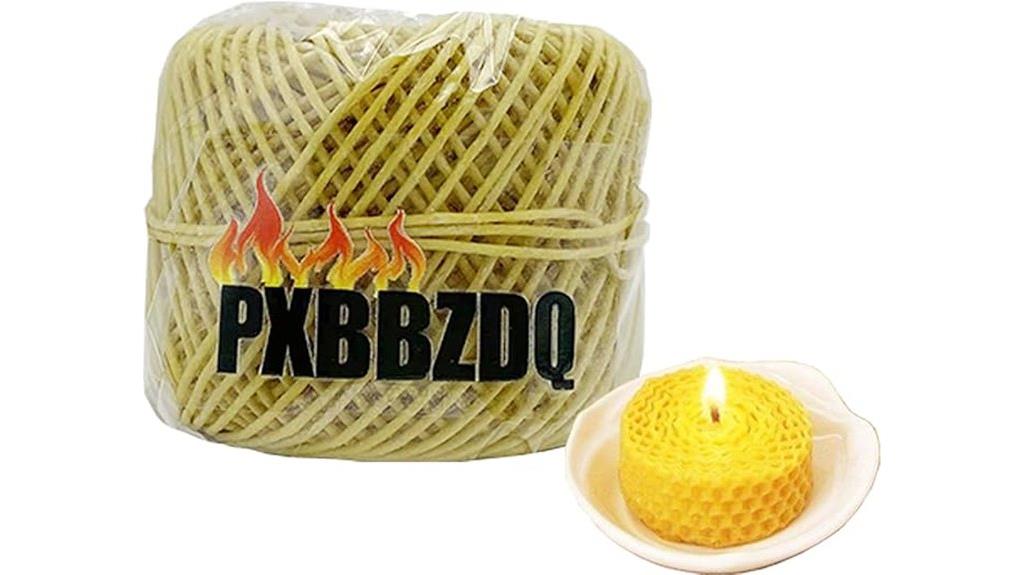 organic hemp beeswax wicks