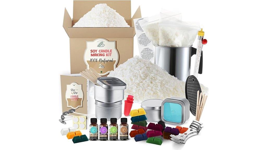 organic soy candle kit