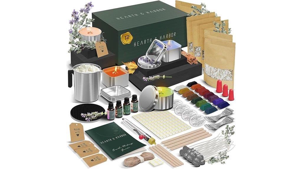organic soy candle kit