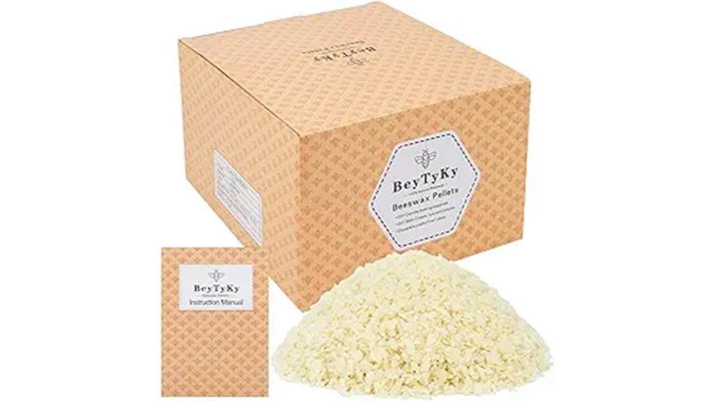 organic white beeswax pellets