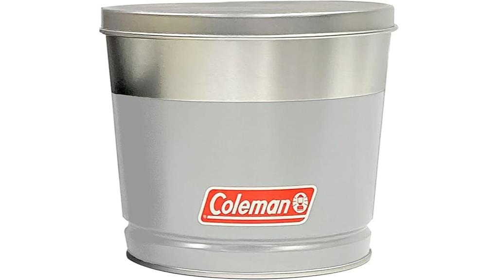 outdoor citronella candle tin