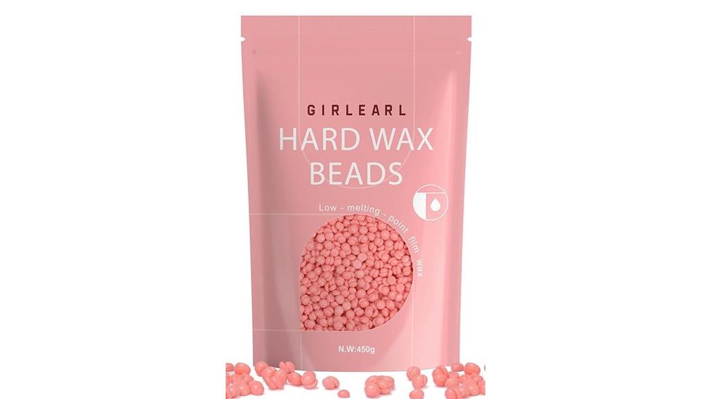 pink 1lb wax beads