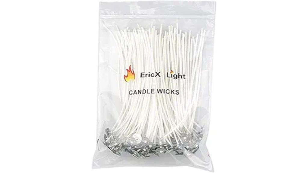 pre waxed cotton candle wicks