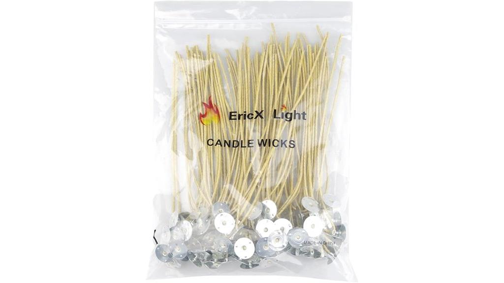 pre waxed hemp candle wicks