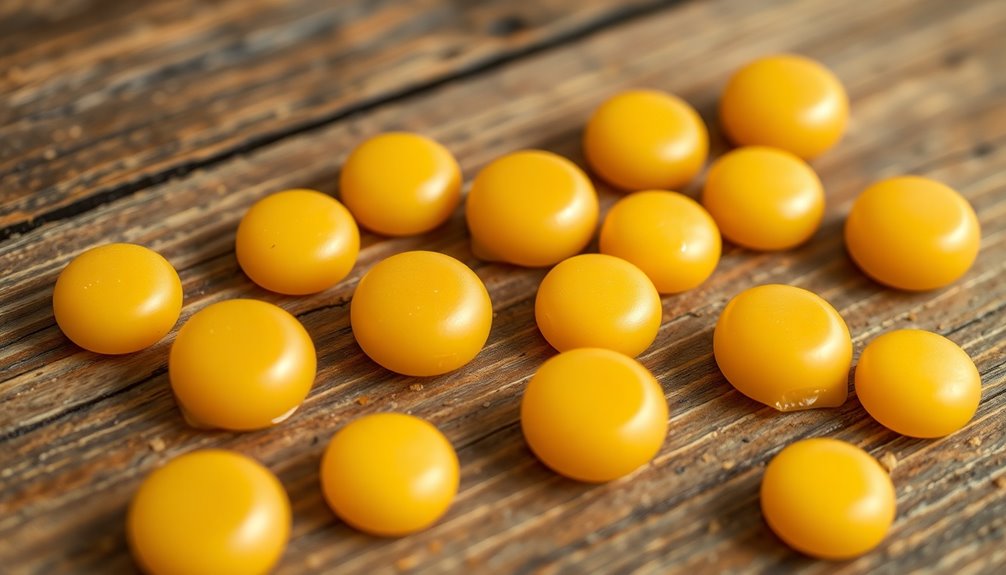pure filtered beeswax pellets