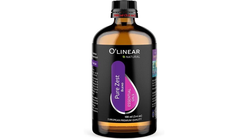 pure zest love aromatherapy blend