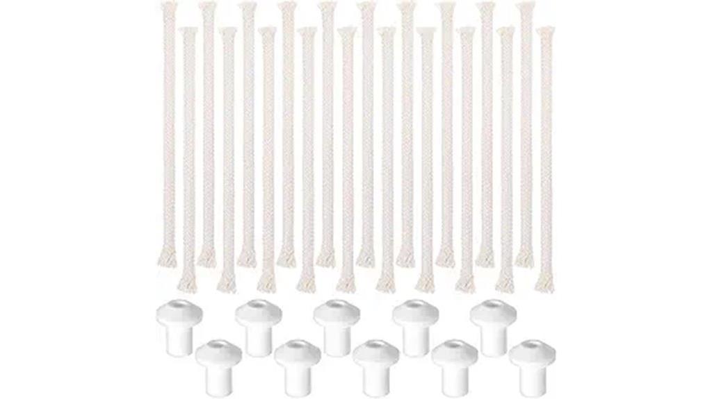round cotton oil wicks