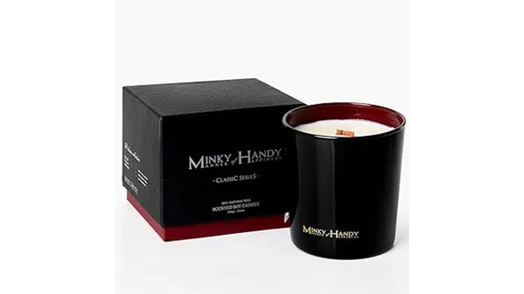 scented 10oz wood wick