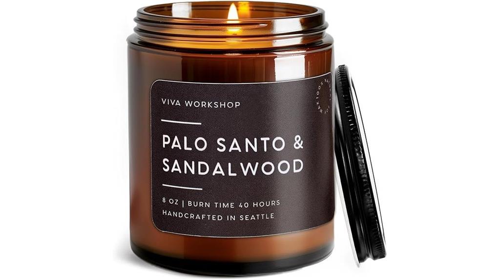 scented soy candle collection