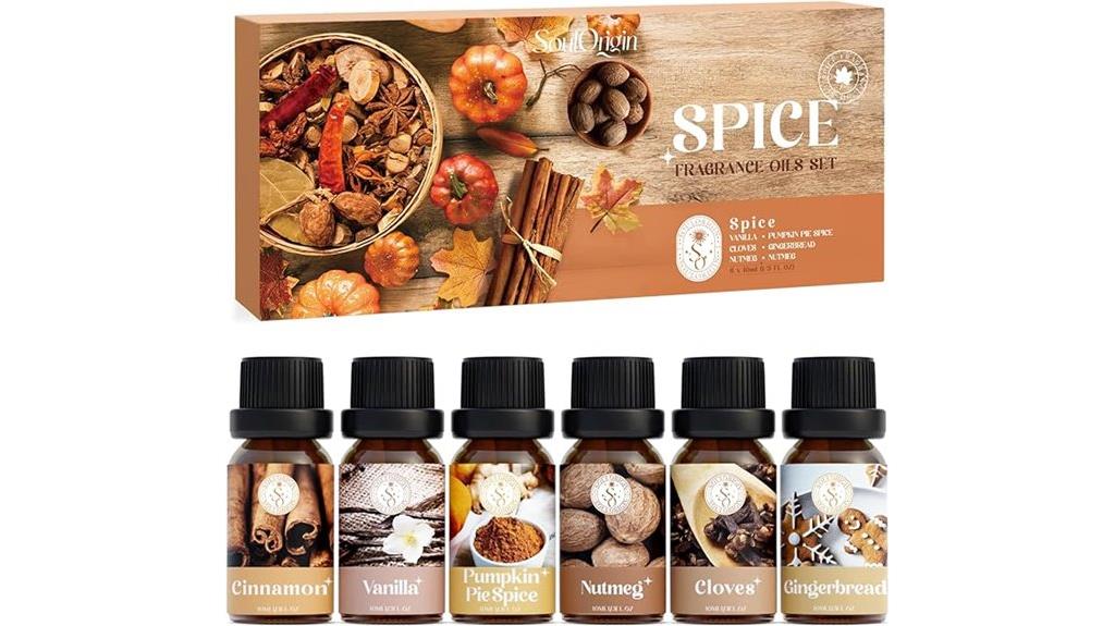 seasonal aromatherapy oil collection