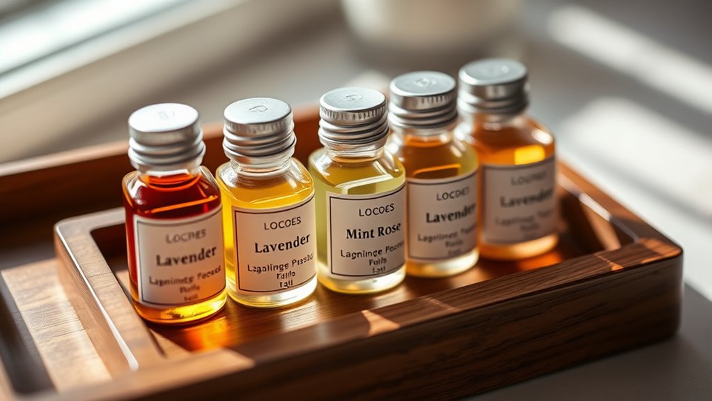 selecting fragrance oil sets