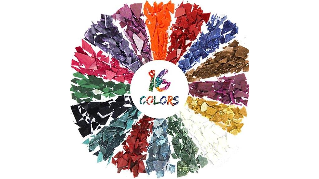 sixteen color candle dye kit