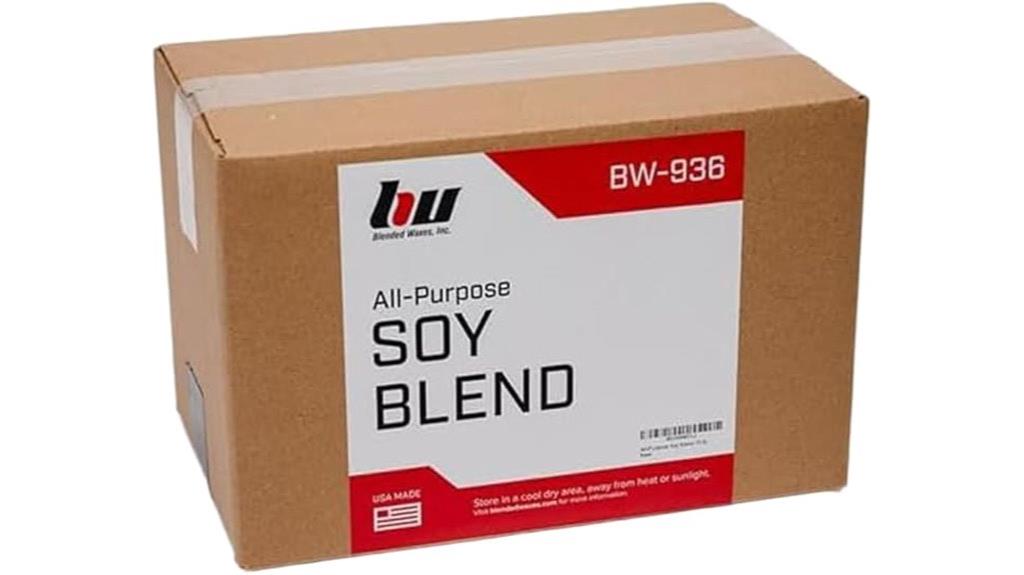 soy wax candle blend