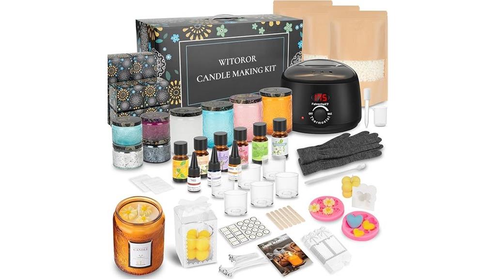 soy wax candle kit