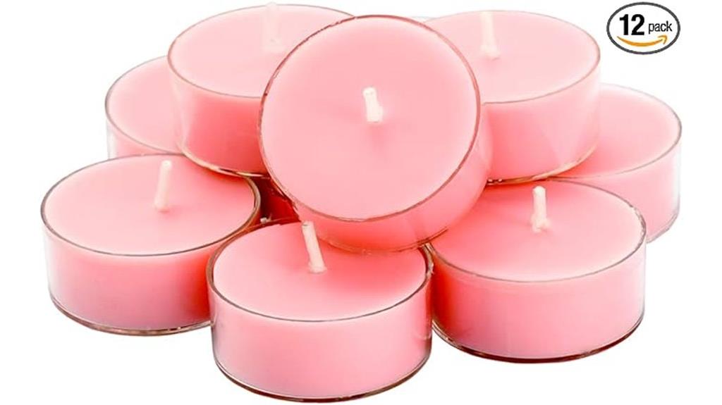 soy wax tealight candles