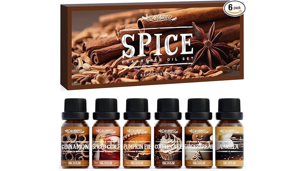 spice fragrance oil set