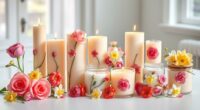 spring floral candle collections