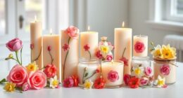spring floral candle collections