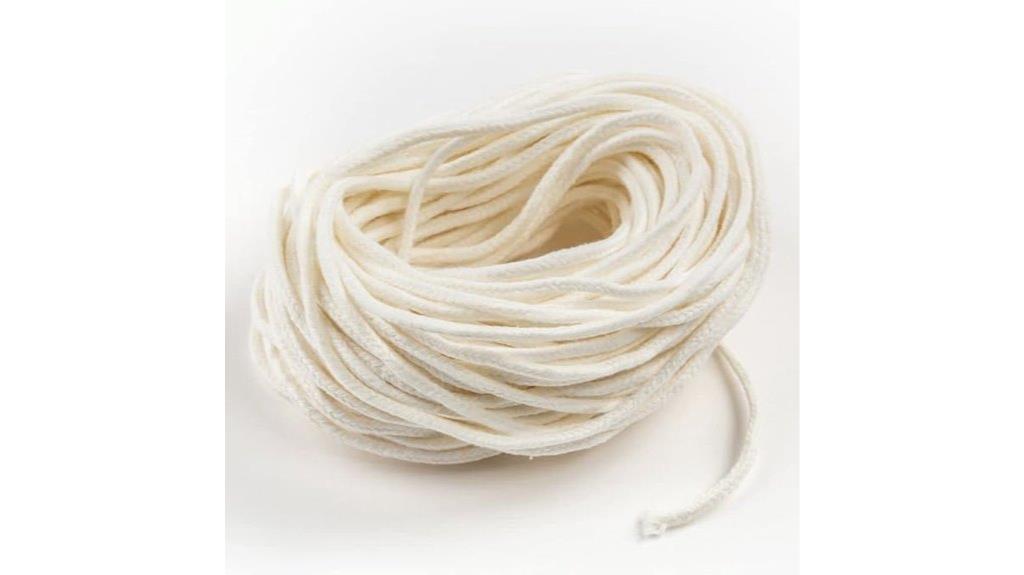 square braid candle wick