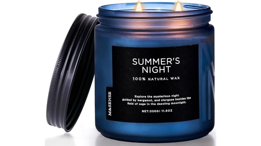 summer night candle