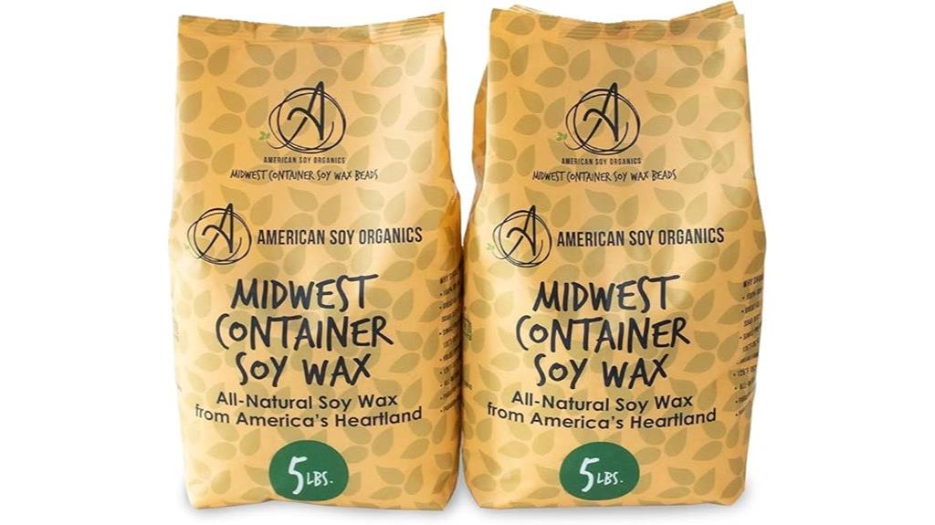 ten pound midwest soy wax
