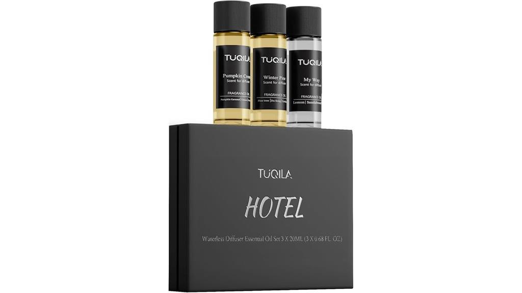 three 20ml essential oils