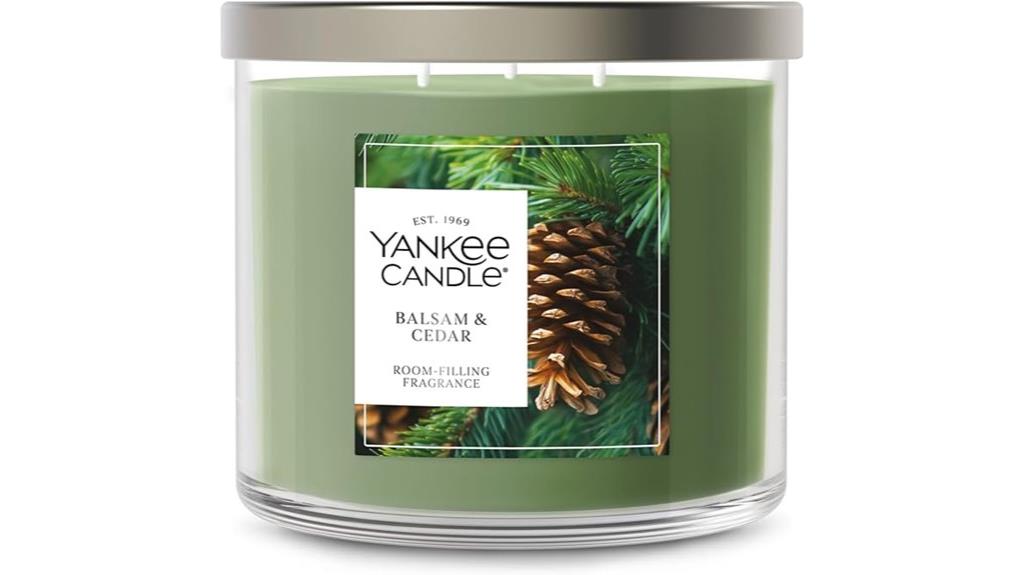 three wick candle jar