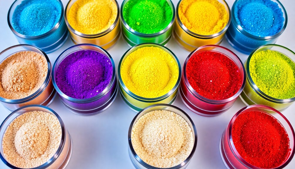 top candle mica powder sets
