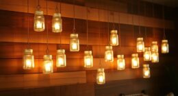 top mason jar candle sconces