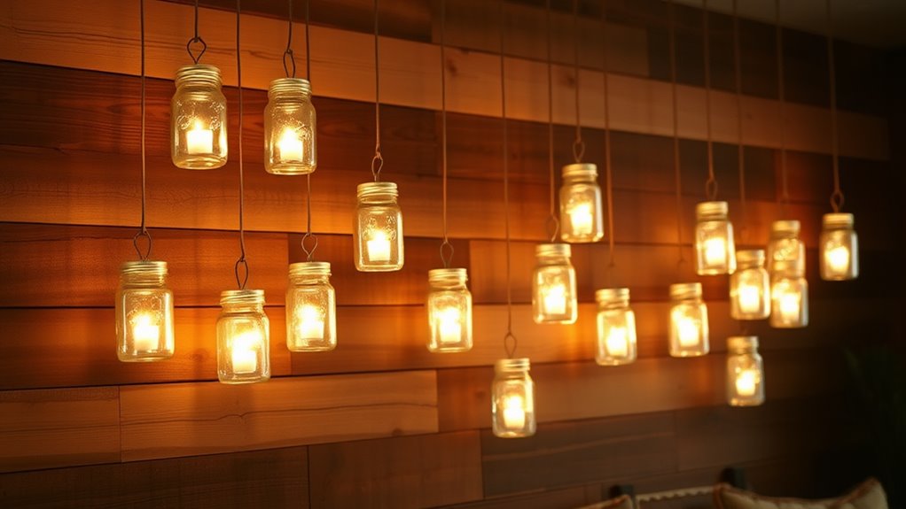 top mason jar candle sconces
